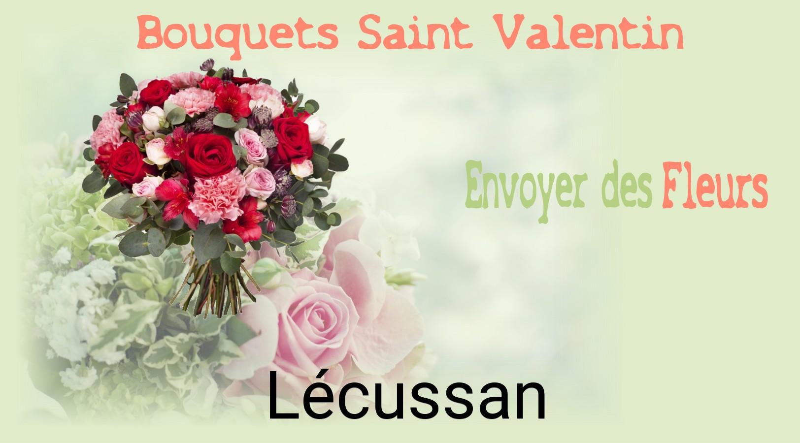 Roses de Saint-Valentin livrées à Lécussan